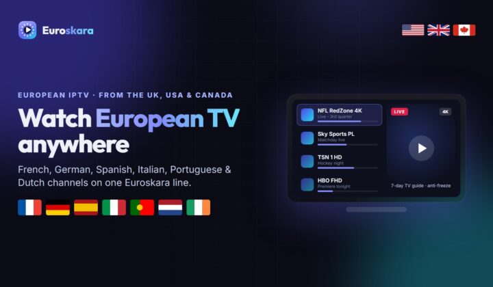 European IPTV: Watch French, German, Spanish, Italian and Portuguese TV From the UK, USA or Canada