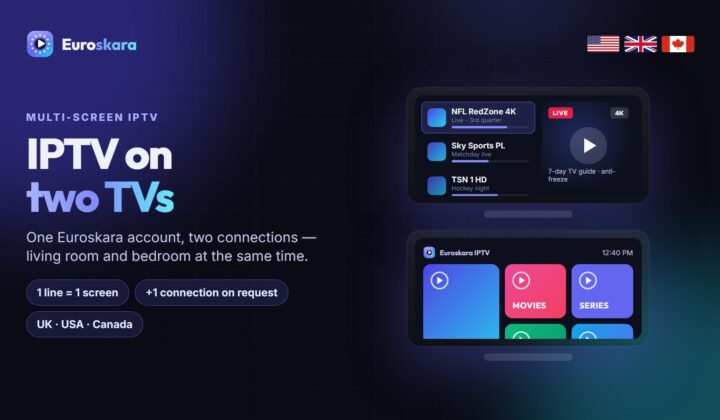 How to Watch IPTV on Two TVs at the Same Time (Multi-Connection Explained, 2026)